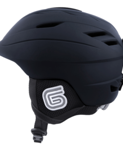 Grayne MTN Ski and Snowboard Helmet Black w/Audio Ready Liner